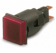 Obrázek k výrobku 59743 - Kontrolka hydraulického oleje čtvercová, červená