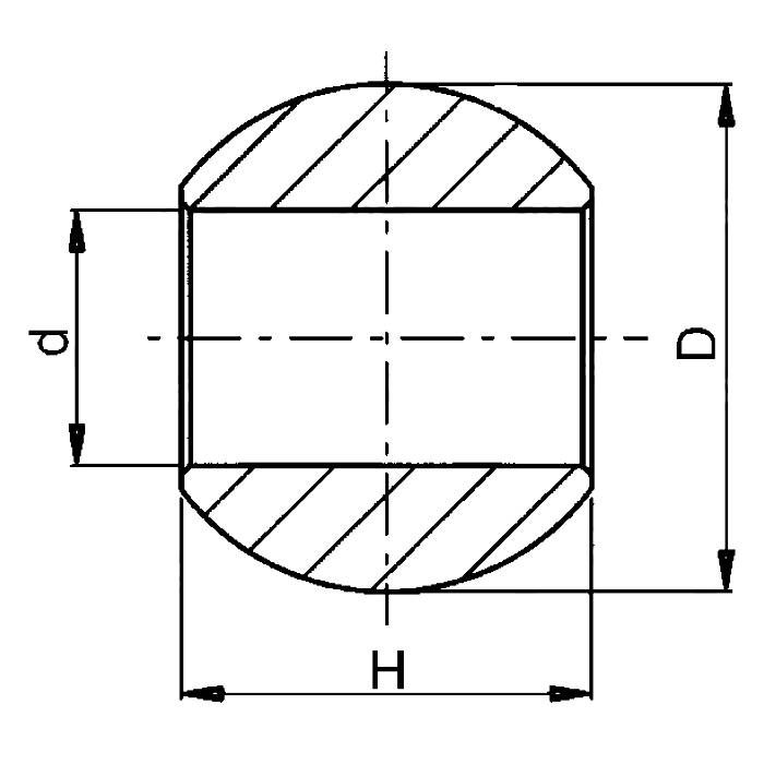 Obrázek k výrobku 33436 - Koule závěsu dolní, kategorie 2/3, 37,1/56mm