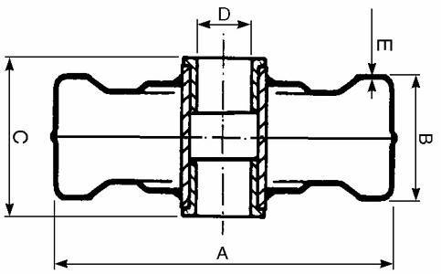 Specifikace - Kovové kolo s pouzdrem 280 mm