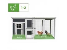 Obrázek k výrobku 125509 - Kurník pro slepice PAWHUT D51-104