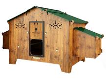 Obrázek k výrobku 119890 - Kurník pro slepice POLLY CHALET 4XL