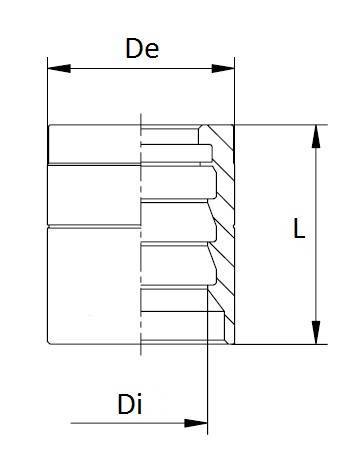 Specifikace - Lis. objímka 1/4" SAE 100 R1A - EN 853 1ST