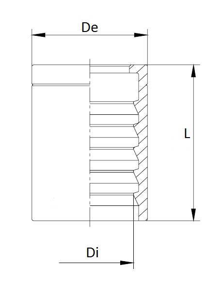 Specifikace - Lis. objímka 1/4" SAE 100 R1AT - EN 853 1SN