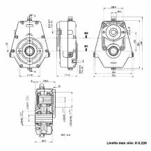 Obrázek k výrobku 60727 - Litinová převodovka k hydraulickému motoru GR. 3