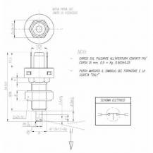 Obrázek k výrobku 59766 - Mechanický brzdový spínač 54,5 mm