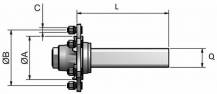 Obrázek k výrobku 62275 - Náprava nebržděná 1300 kg