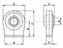 Obrázek k výrobku 12700 - Návarová hlava plochá 22,1mm