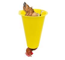 Obrázek k výrobku 125639 - Odkrvovač drůbeže s držákem na zeď pro slepice a kachny  CIMUKA HNG01-CN03C