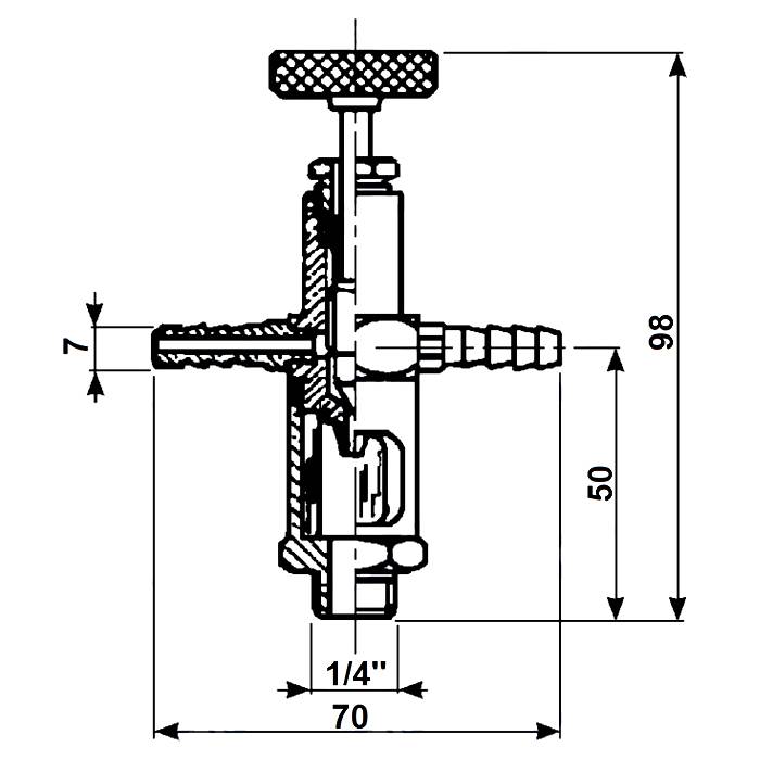 Obrázek k výrobku 27440 - Olejový odkapávač 1/4"