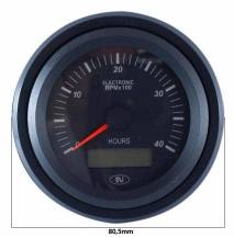 Obrázek k výrobku 59702 - Otáčkoměr s motohodinami 80,5 mm