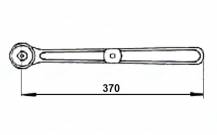 Obrázek k výrobku 56837 - Ovládací páka pro 3cestný kohout 6"