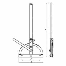 Obrázek k výrobku 56262 - Páka ruční brzdy 500mm