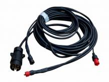 Obrázek k výrobku 62488 - Panel zadních halogenových světel 12V, 2000 mm, kabel 7,5 m