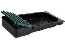 Obrázek k výrobku 125697 - Plastový košík do kukaně pro slepice GAUN 10137 s víkem