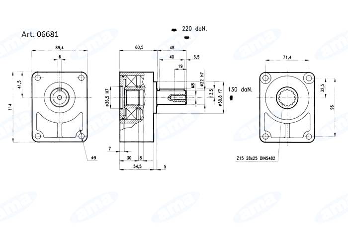 Obrázek k výrobku 21840 - podpěra hydraulického čerpadla GR 2