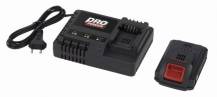 Obrázek k výrobku 49643 - POWERPLUS POWP8040 Aku šroubovák / vrtačka 18V 2,0Ah LI-ION 2BAT