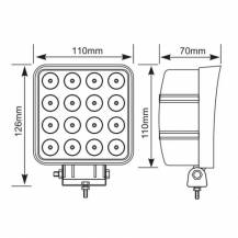 Obrázek k výrobku 70701 - Pracovní světlo LED 2100lm, 16LED