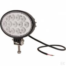 Obrázek k výrobku 32610 - Pracovní světlo LED 39 W, 3510 lm, oválné, 10/30 V, 144x69,4x98 mm, širokoúhlé, 13 LED, Kramp