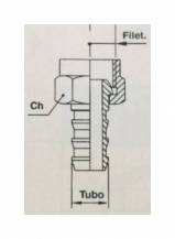 Obrázek k výrobku 58865 - přímá koncovka 1/2"-1/2"/vnitřní závit