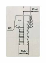 Obrázek k výrobku 14734 - přímá koncovka 3/8"-3/8"/vnitřní závit