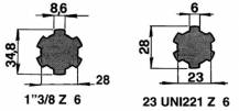 Obrázek k výrobku 60646 - Prodloužení s otvorem, délka 140mm