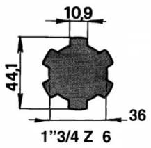 Obrázek k výrobku 60656 - Prodloužení s otvorem, délka 175mm