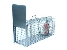 Obrázek k výrobku 125739 - Profesionální past na lišky, kuny a kočky TRAP ST105x34x42
