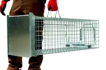 Obrázek k výrobku 125742 - Profesionální past na lišky, kuny, vydry a kočky TRAP ST118x34x34V1