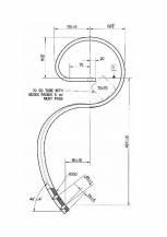 Obrázek k výrobku 55923 - pružina 45x12 ,, FLEX,, 2xdíra