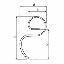 Obrázek k výrobku 49825 - Pružina ,, FLEX,, standard 32x10, bez radličky