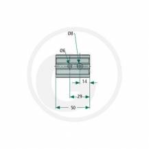 Obrázek k výrobku 27244 - Redukce 1"3/8Z6 - 1"1/8Z6