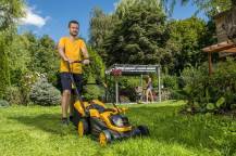 Obrázek k výrobku 82492 - Riwall PRO RALM 3820akumulátorová sekačka 2 x 20 V (bez baterie a nabíječky)