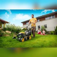 Obrázek k výrobku 53144 - Riwall PRO RPM 4735 - multifunkční travní sekačka 4v1 s pojezdem