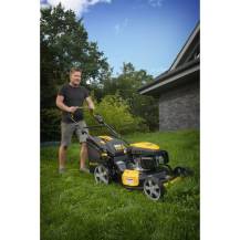 Obrázek k výrobku 69774 - Riwall PRO RPM 5155 V PROmultifunkční travní sekačka 4 v 1 s benzinovým motorem a variabilním pojezdem