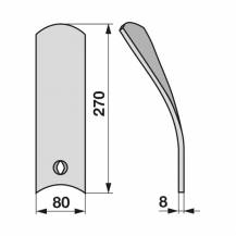 Obrázek k výrobku 24348 - Skluz  pravý