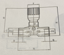 Obrázek k výrobku 13052 - škrtící ventil 1/2"