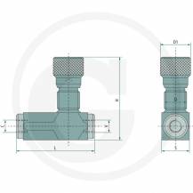 Obrázek k výrobku 123895 - škrtící ventil 3/8"