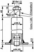 Obrázek k výrobku 59947 - Sloupek řízení 124 mm