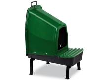 Obrázek k výrobku 125844 - Snáškové hnízdo pro slepice se sběrným košíkem na vejce GAUN 10127 na nožičkách