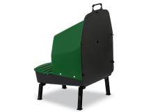 Obrázek k výrobku 125844 - Snáškové hnízdo pro slepice se sběrným košíkem na vejce GAUN 10127 na nožičkách