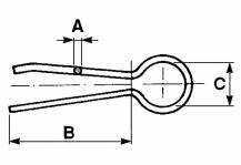 Obrázek k výrobku 9824 - spona 3x1,5 mm