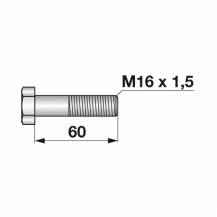 Obrázek k výrobku 24327 - Šroub M16x1,5