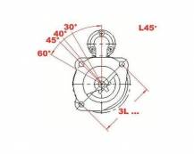 Obrázek k výrobku 56411 - Startér 12 V/ 3,0 kW, 9 Z