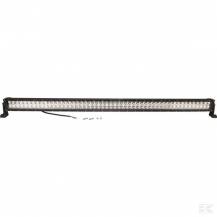 Obrázek k výrobku 113971 - Světelná lišta LED 12/24 V, 300W, 25500 lm, hranatá, bílá, 1310x57 mm, kabel, 100 LED, Kramp