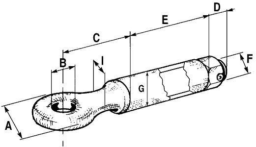 Specifikace - tažné oko 6000kg