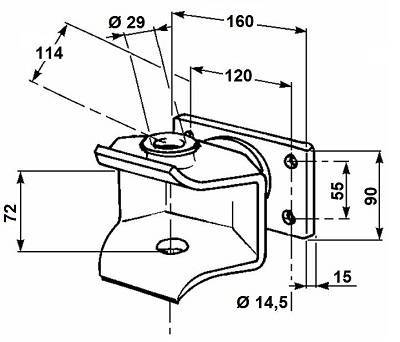 Specifikace - Tažný závěs kat C otočný