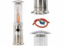 Obrázek k výrobku 82744 - Terasový plynový ohřívač oválný nerezový