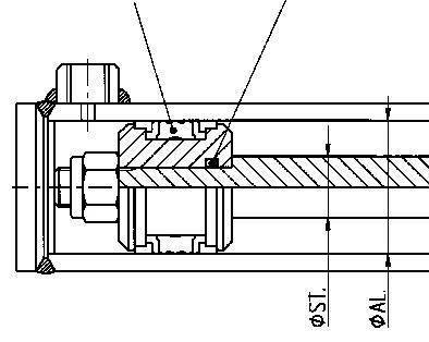 Specifikace - Těsnění pístu hydraulického válce 25/16 mm