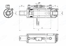 Obrázek k výrobku 17445 - Univerzální hydraulický třetí bod