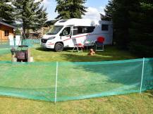 Obrázek k výrobku 125961 - Univerzální nevodivá ohradníková síť KERBL 291170, 80 cm x 20 m / 1 hrot